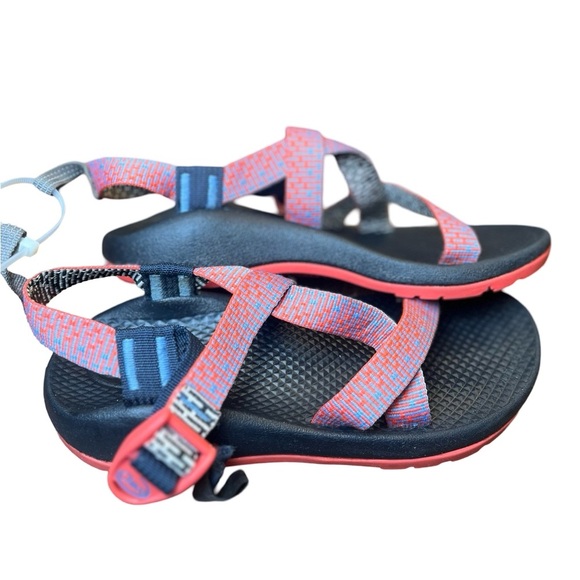 Chaco Z/1 EcoTread Sandal Size 4 Youth Unisex Kids Girls Boy Beach Penny Coral - Picture 6 of 10